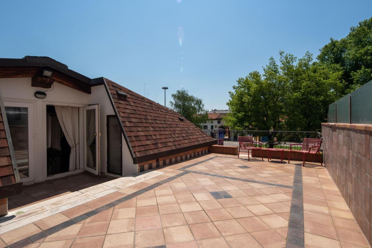 7° Cielo Apartment - Venezia - Mestre With Terrace Экстерьер фото